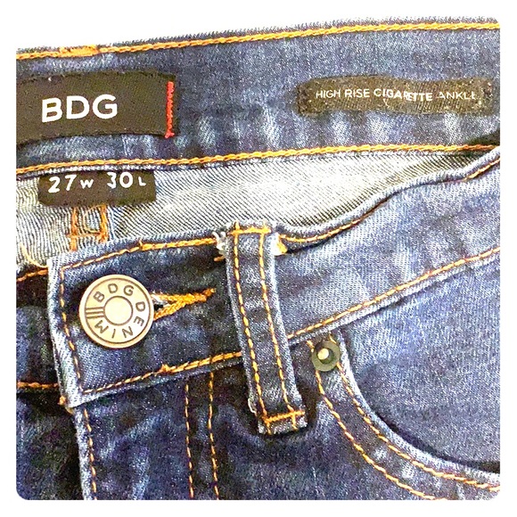 BDG High Rise Cigarette Ankle - Picture 2 of 7